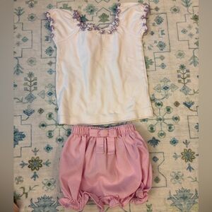 Little English bloomers and tee